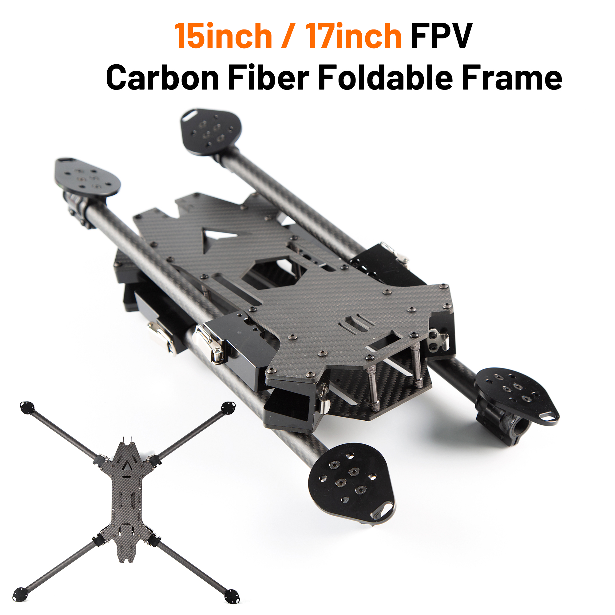 15inch /17inch FPV Carbon Fibe - огляд і ціна Drone Kit Long Range