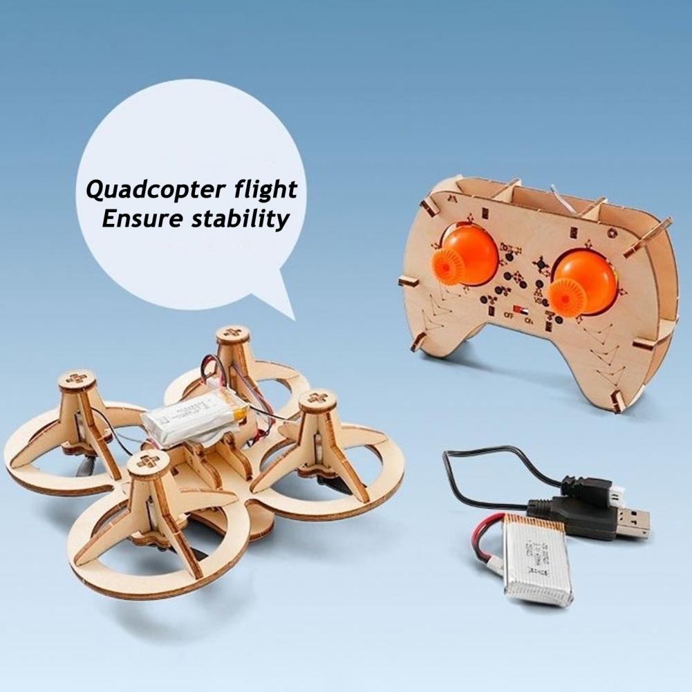 Rc Drone Toy Wooden Drone Puzz - огляд і ціна Drone Kit Beginner