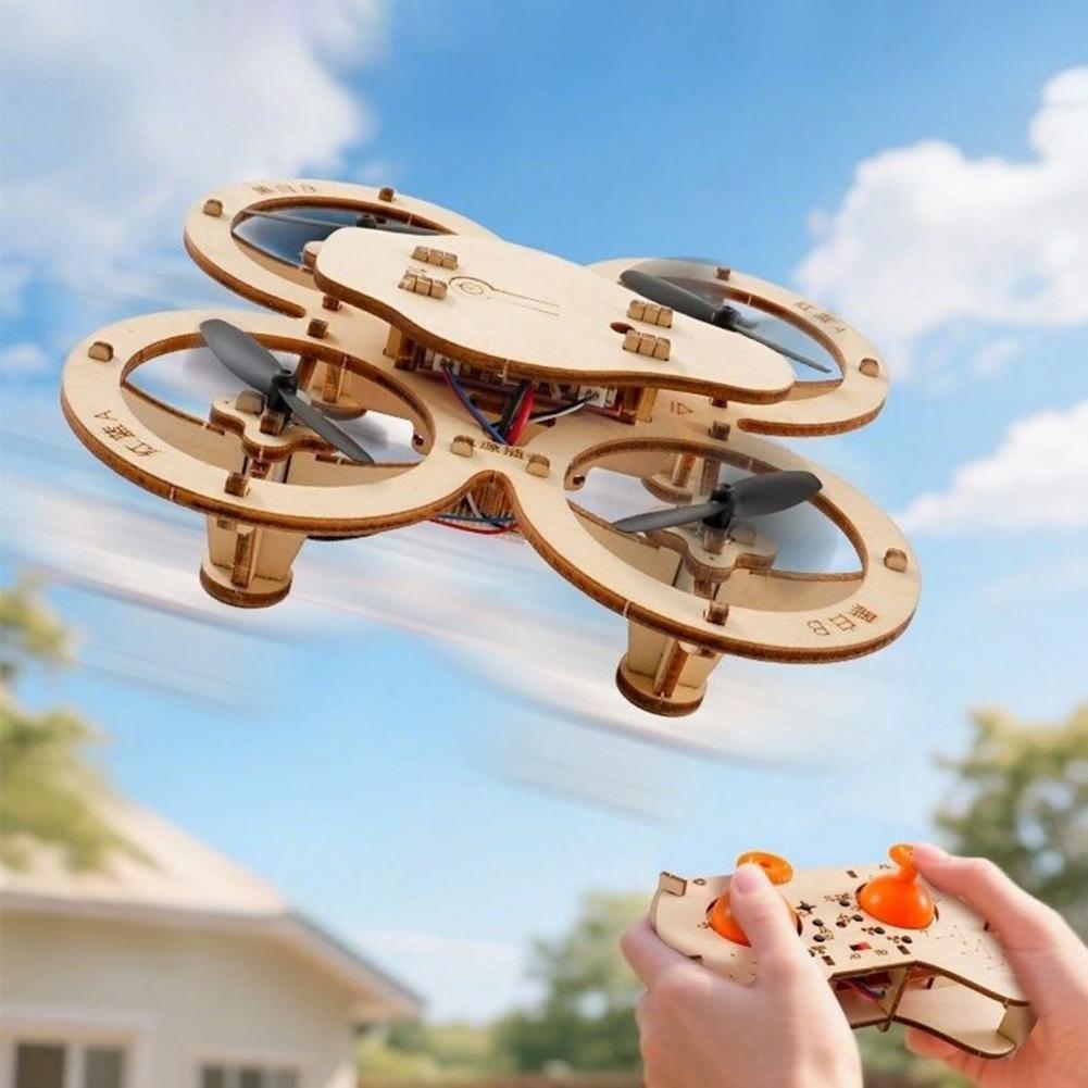 Rc Drone Toy Wooden Drone Puzz - огляд і ціна Drone Kit Beginner