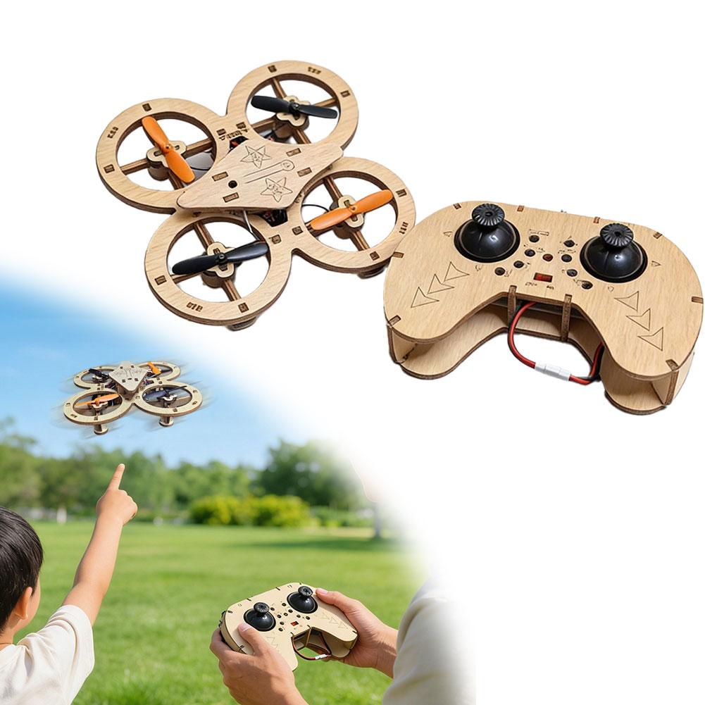 DIY Wooden RC Drone Quadcopter - огляд і ціна Drone Kit Octocopter