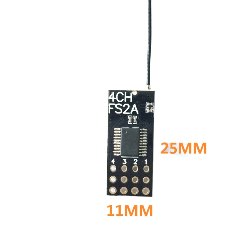 Flysky FS2A Mini Receiver 4CH  - огляд і ціна Drone Kit Long Range