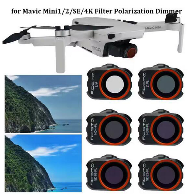 Drone Filter For DJI Mini 2/Mi - огляд і ціна Drone Kit With Camera