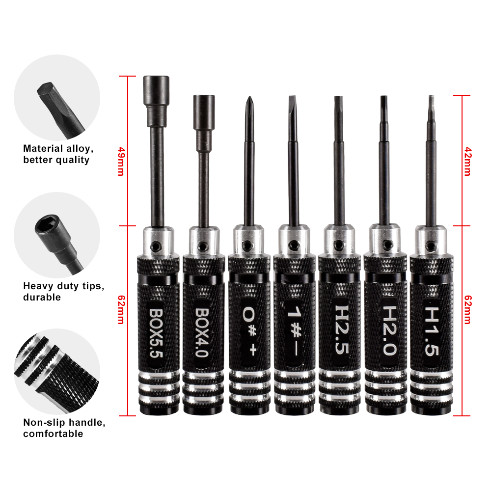 9IMOD RC Hex Driver Set Metal  - огляд і ціна Drone Kit Beginner