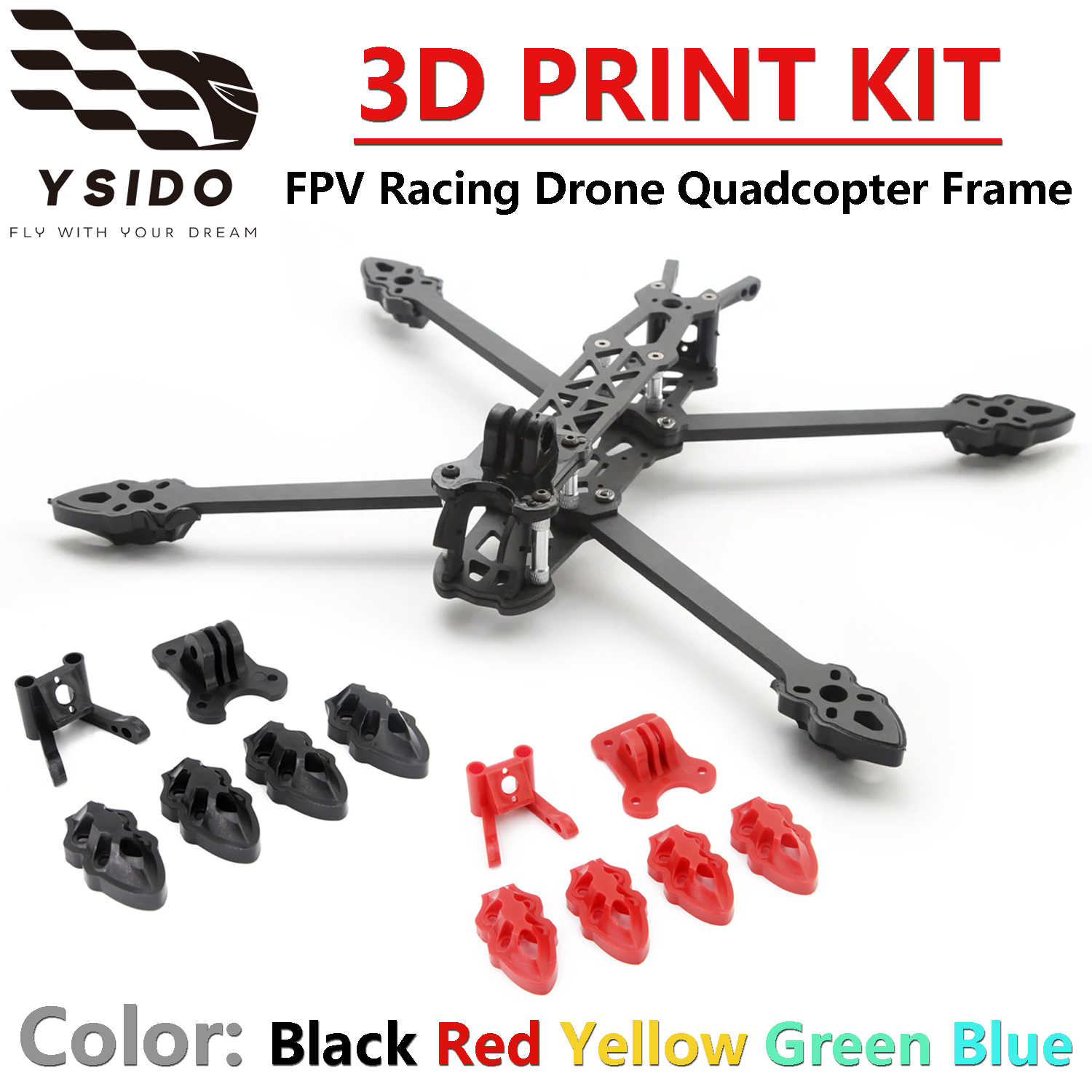 Camera Mounting/Antenna/Motor  - огляд і ціна Drone Kit Octocopter