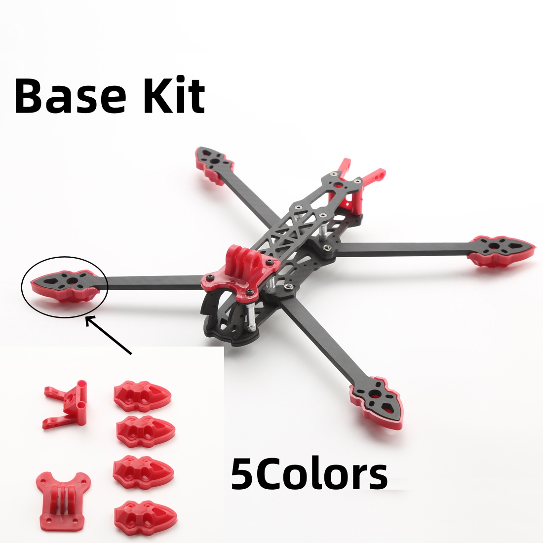 Camera Mounting/Antenna/Motor  - огляд і ціна Drone Kit Octocopter
