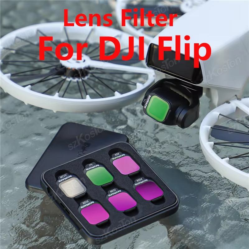 For DJI Flip Lens Filter Kit C - огляд і ціна Drone Kit Build Yourself