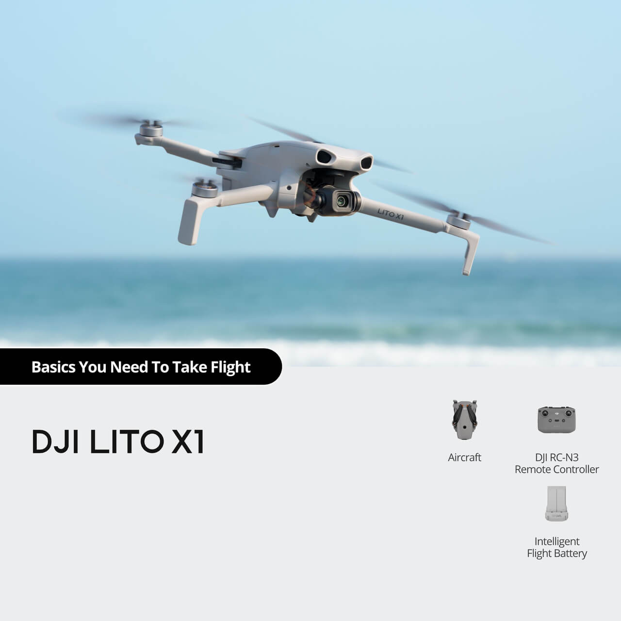 Lito X1 Smooth Flight Kit RC-N - огляд і ціна Drone Kit Beginner