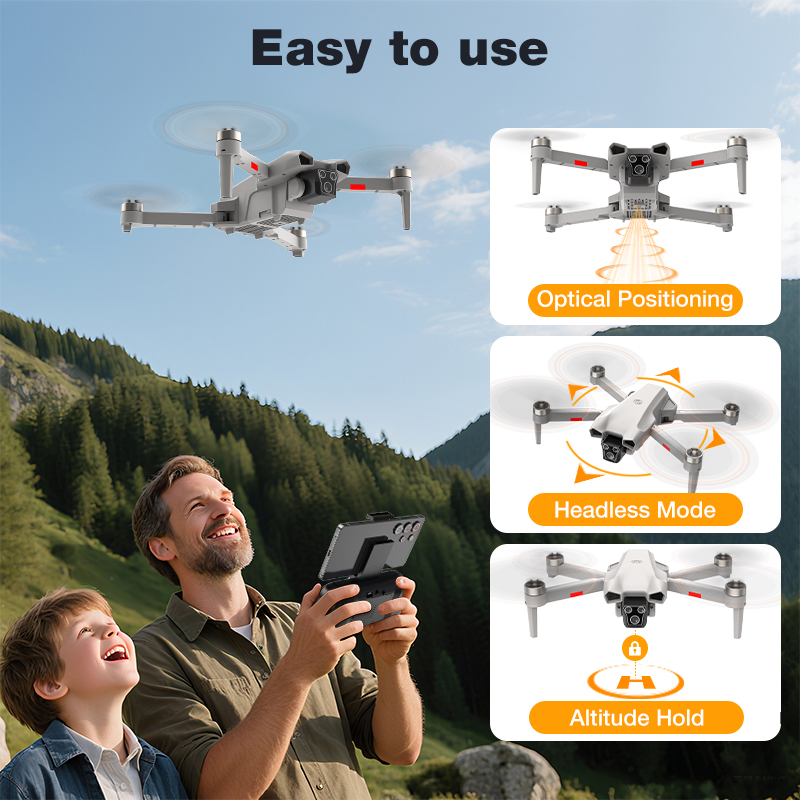 2026 Hot L017 Pro Drone Brushl - огляд і ціна Drone Kit Professional