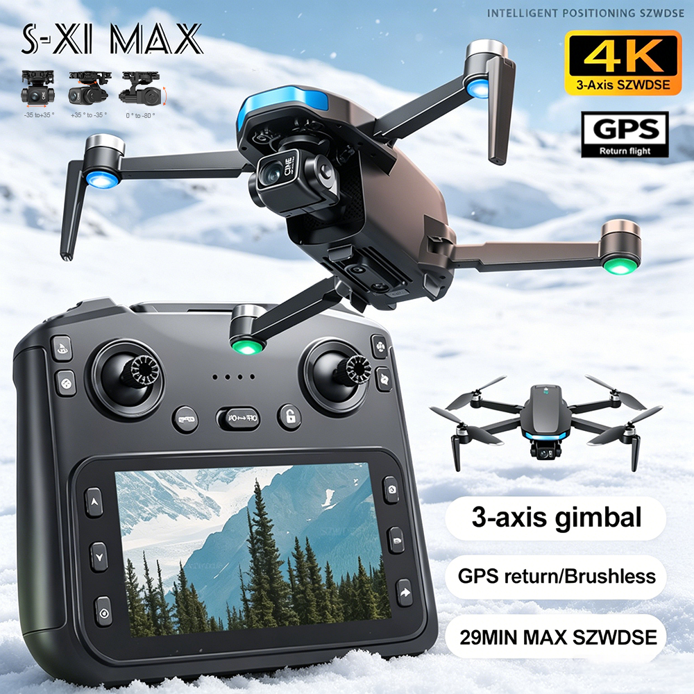 New S-X1 MAX Drone GPS 8K Prof - огляд і ціна Drone Kit Professional