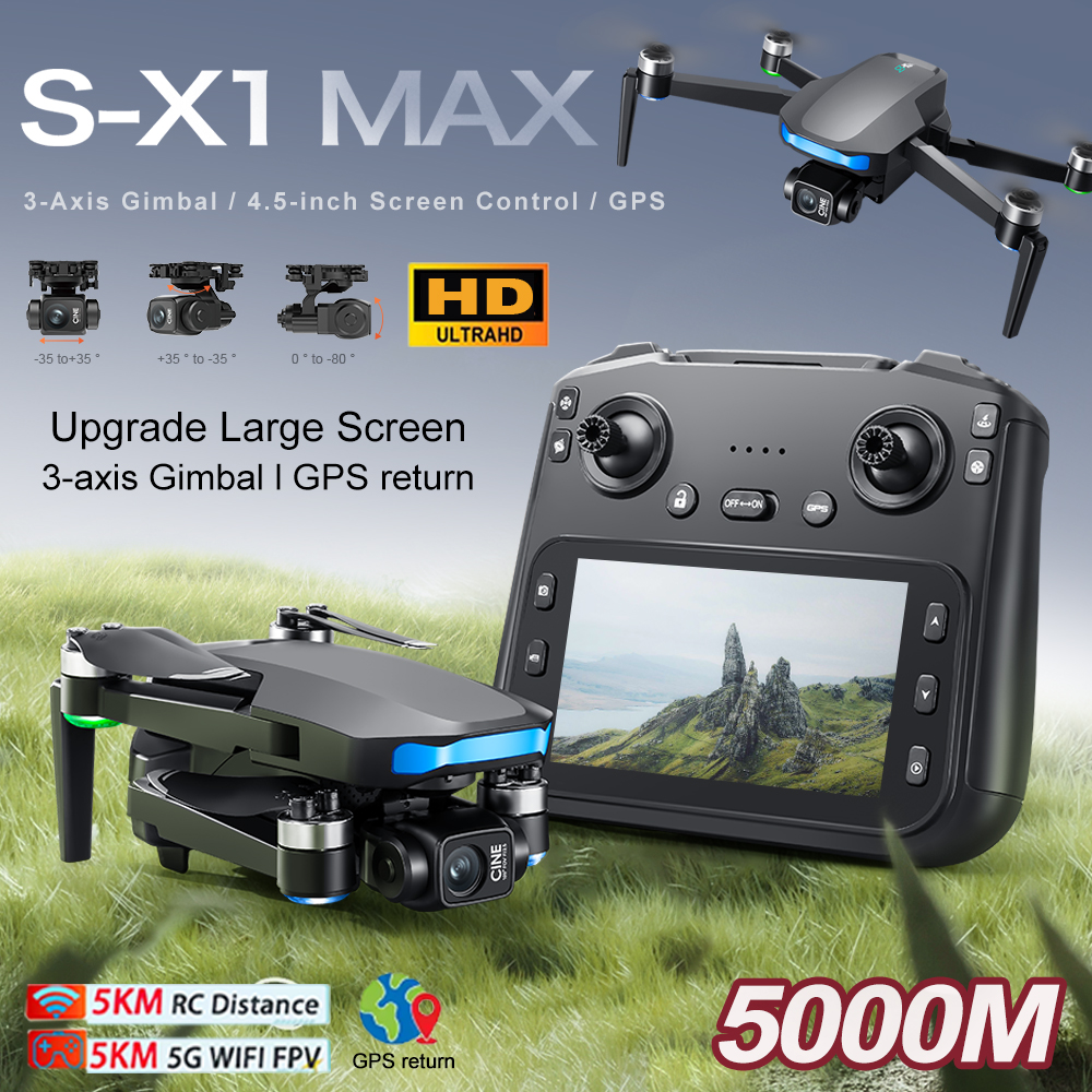 New S-X1 MAX Drone GPS 8K Prof - огляд і ціна Drone Kit Professional