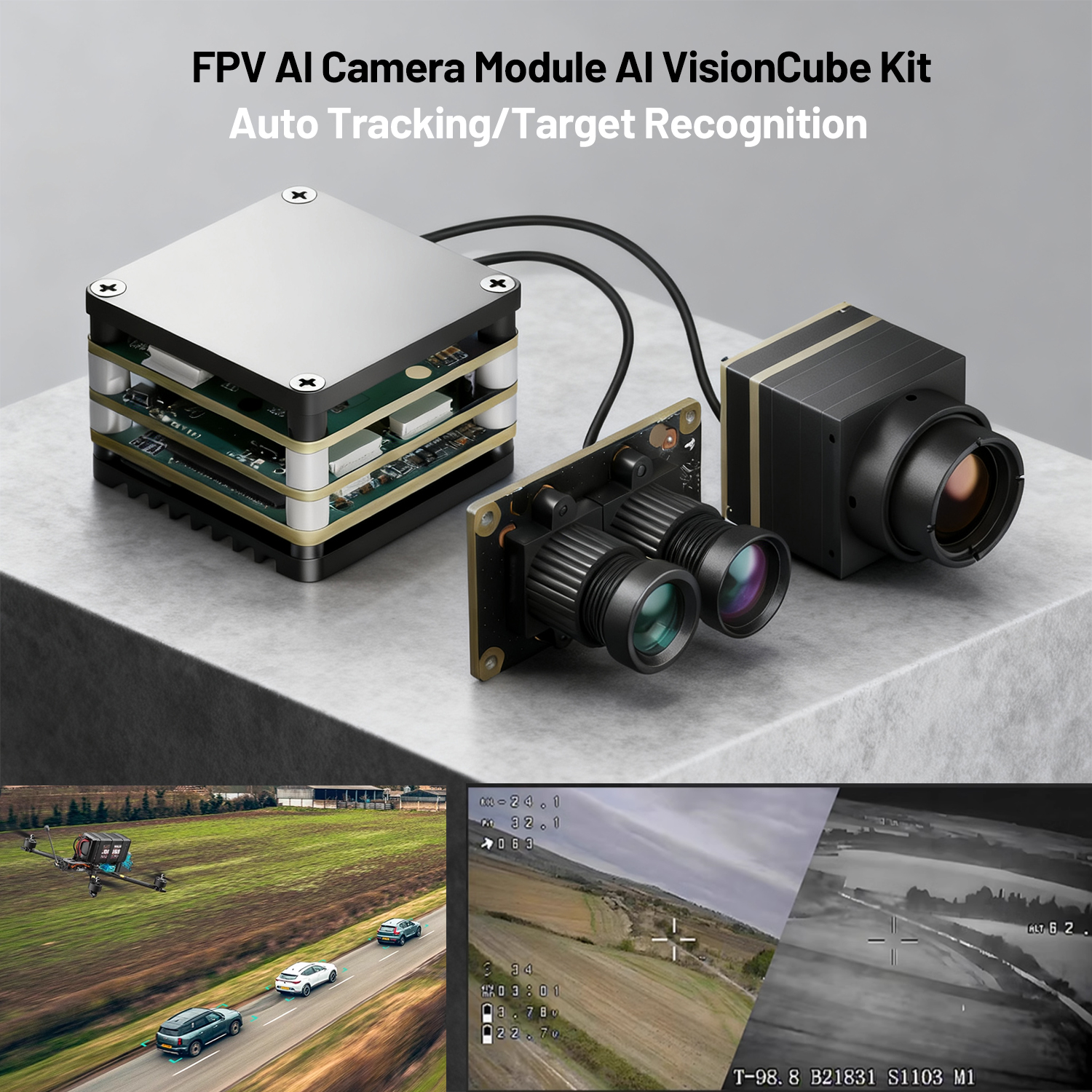 FPV AI Camera Module AI Vision - огляд і ціна Drone Kit Fpv